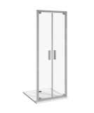 PICCOLO SMART dvojdielne sprchové dvere  90cm  chróm/sklo ESG  360.107080.551070