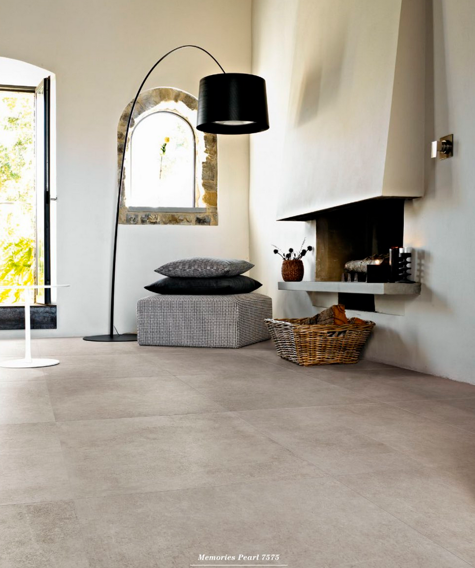 Ceramica Sant'Agostino MEMORIES Pearl 75x75 Natural