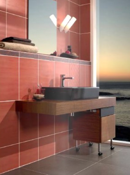 Villeroy&Boch CAPE TOWN obklad 30x45 cm červenohnedá matt